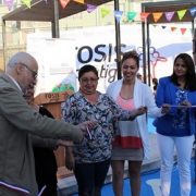 Inauguran barrio cívico, incorporando áreas peatonales y otras zonas de uso público, que mejorarán calidad de vida de los vecinos