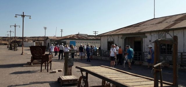 Salitreras destino predilecto de turistas que llegan a Iquique en cruceros internacionales