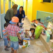 Residencia de la Red Sename, recibieron juguetes entregados por funcionarios de la ITI