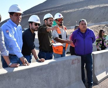 CORES de la Comisión  de Inversión e Infraestructura, sesionaron en terreno para evaluar obras del segundo acceso a Iquique