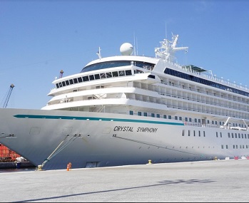 Concluyó temporada de Cruceros con llegada de buque Crystal Symphony. Salitreras sitio predilecto de los visitantes