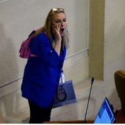 Diputada Pamela Jiles encaró a Urrutia por sus denigrantes dichos contra las víctimas de dictadura