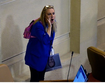 Diputada Pamela Jiles encaró a Urrutia por sus denigrantes dichos contra las víctimas de dictadura