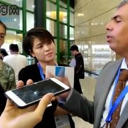 Alcalde Soria difunde ventajas de Iquique en Foro Internacional de Turismo que se desarrolla en China