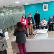 Esta mañana dirigentes de la Asociación de Funcionarios del FOSIS intentan en vano conversar con ministro de Desarrollo Social