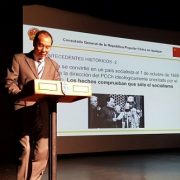 Con exposición sobre «Socialismo con peculiaridades chinas» y mesa de discusión “El regreso a las raíces”, se desarrolló seminario por los 200 años de Marx