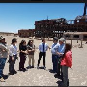 Misión de Unesco visitó salitreras Humberstone y Santa Laura para evaluar avances en conservación del Sitio de Patrimonio Mundial