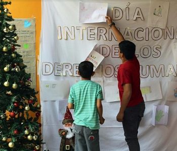 En residencia del Sename, también realizaron jornada de reflexión por los derechos humanos