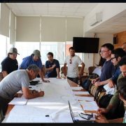 Equipos técnicos de la Municipalidad de Iquique, se desplieguen por distintos sectores para evaluar daños tras la lluvia