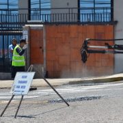 Equipo municipal en intenso operatvo catastra principales calles y avenidas para tapar baches