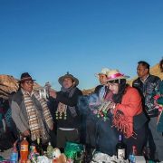 Comunidades de Huara se unieron para celebrar con sus rituales propios, el Día de la Madre Tierra