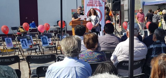Presidente de AFEPI, tras romería a Mausoleo Para que Nunca Más: «Este es el Chile real; el de las injusticias y las desigualdades; no el del discurso presidencial»