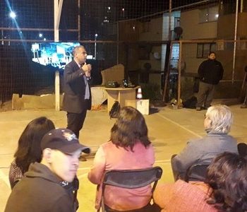 Durante Marcha Exploratoria Comunitaria, alcalde Soria anunció instalación de 8 nuevas cámaras de televigilancia