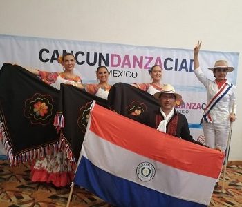Grupo paraguayo representando a Consulado en Iquique, se lució en encuentro folclórico internacional en México