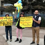 Docentes del Colegio Lirima, adhirieron ahora a multitudinaria marcha convocada por el Colegio de Profesores