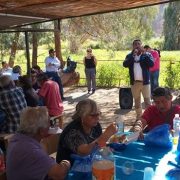 Unos 200 adultos mayores de Pozo Almonte disfrutaron de la festividad religiosa de San Lorenzo