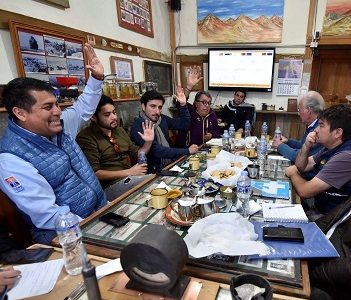 CORE Sesionan en Oficina Humberston y visualizan posibilidad de asignar suplementación para recuperación del antiguo hospital de la Salitrera