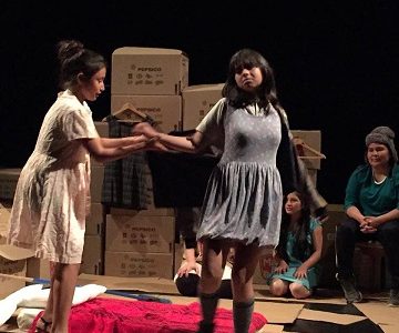 Programa Pequeños Grandes Creadores de la Compañía Antifaz motiva a escolares de Iquique y el Tamarugal a crear sus propias obras de teatro