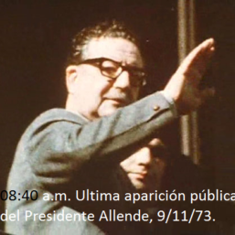 Allende ya habría muerto desangrado cuando un disparo asestado bajo su mentón hizo estallar la cabeza