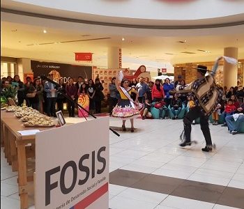 Ganadora del concurso de empanadas, se lució en inicio conjunto de Fiestas Patrias entre Mall Plaza Iquique y el Fosis