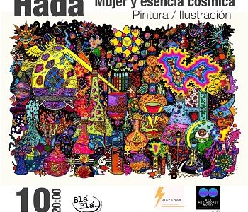 Exposición “Mujer y esencia cósmica” de la artista visual iquiqueña, Häda, se presentan en microgalería Bla bla
