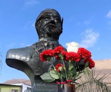 Atentado incendiario: Furia de fanáticos no logró destruir memorial que honra la figura del Presidente Salvador Allende.
