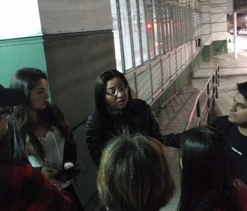 Por desórdenes carabineros detuvo a 7 manifestantes en Playa Brava, luego de concluir la marcha pacífica