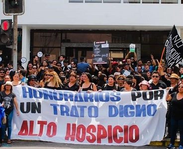 Honorarios de Alto Hospicio explican porqué están en paro y llaman a estar alerta al cumplimiento de la agenda social