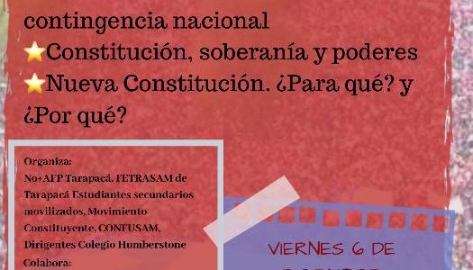 En el contexto de una nueva Constitución para Chile, convocan a estudiantes de enseñanza media al conversatorio: “Juventud, Ciudadanía y Reflexión Cívica”
