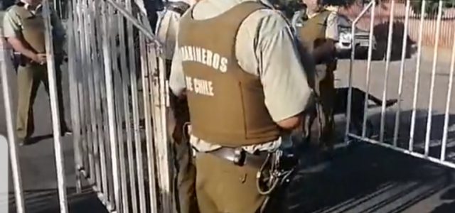 Exigen la libertad para los estudiantes secundarios detenidos violentamente, en el contexto de la PSU