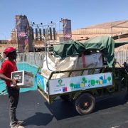  Más de 4 toneladas de residuos de vidrio, 60 kilos de plásticos y 30 kilos de cartón, fueron recolectados tras fiesta de año nuevo The Roof
