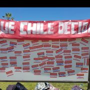Sectores ligados al Frente Amplio lanzan campaña «Que Chile Decida», con miras al plebiscito de abril