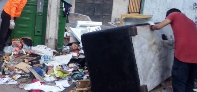 En plena crisis sanitaria Municipalidad llama a no depositar escombros