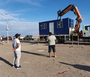 Instalan control sanitario en cruce de Pozo Almonte con el pueblo de La Tirana, para controlar a quienes ingresen a esa comuna