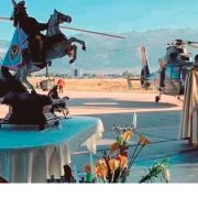 Gobierno de Bolivia realiza gasto millonario para bendecir ciudades utilizando helicópteros. Mientras sus compatriotas siguen abandonados en Chile