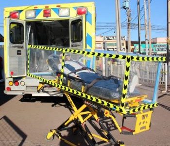 En Alto Hospicio implementan innovador accesorio para el traslado de pacientes que sean sospechosos de Covid19