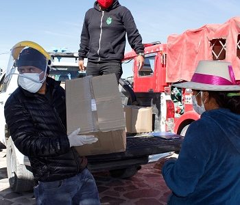 En Colchane 488 familias recibieron cajas de alimentos financiado por el Core. Operativo contó con el apoyo de distintos servicios 