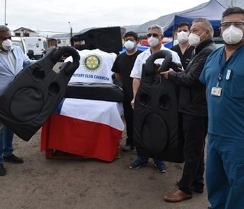 Hospital de Iquique recibió colchones especiales para pacientes Covid, para facilitar postura a pacientes internados
