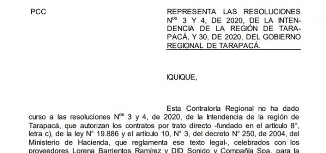 Concejal Ramírez anuncia querella contra Intendente y particulares, luego que contratos de alimentos fueran declarados ilegales