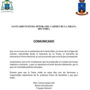 Rector del Santuario de La Tirana, pide disculpas por emitir himno con estrofa de «…los valientes soldados…»