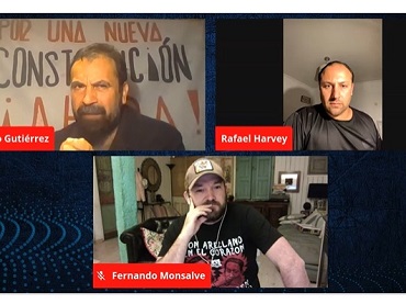 Diputado Gutiérrez  conversa con Capitán Harvey, dado de baja del Ejército, al denunciar actos de corrupción