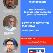 Sector público se suman a diálogo regional para la descentralización, convocado por Chile Descentralizado