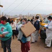 Municipalidad de Iquique inicia distribución de cajas de mercadería del gobierno regional de Tarapacá