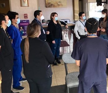 Capacitan a funcionarios de residencias sanitarias para enfrentar posibles emergencias