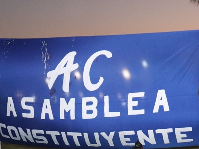 Colectivos de oposición piden que se consigne opción Asamblea Constituyen en plebiscito de octubre