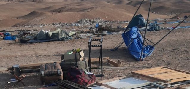 Drama humanitario para familias de toma en El Boro por desalojo ordenado por autoridades. Pobladores anuncian resistencia