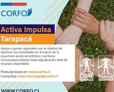 Pymes y emprendedores de Tarapacá ya pueden postular a Activa Impulsa Tarapacá, en su segundo llamado