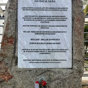 Socialistas de Tarapacá conmemoraron los 47 años del golpe, con visitas a memoriales y ceremonia virtual