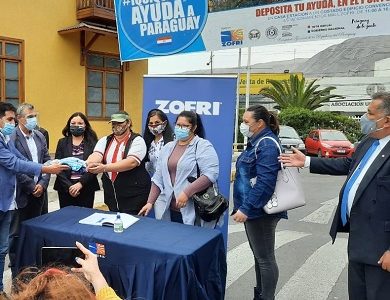 Alcalde Soria y Cónsul Albariño lanzaron campaña «Iquique ayuda a Paraguay», país afectado por más de 12 mil incendios