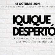 Libro «Iquique Despertó», recorre muros y calles de la ciudad, donde se expresan las demandas ciudadanas